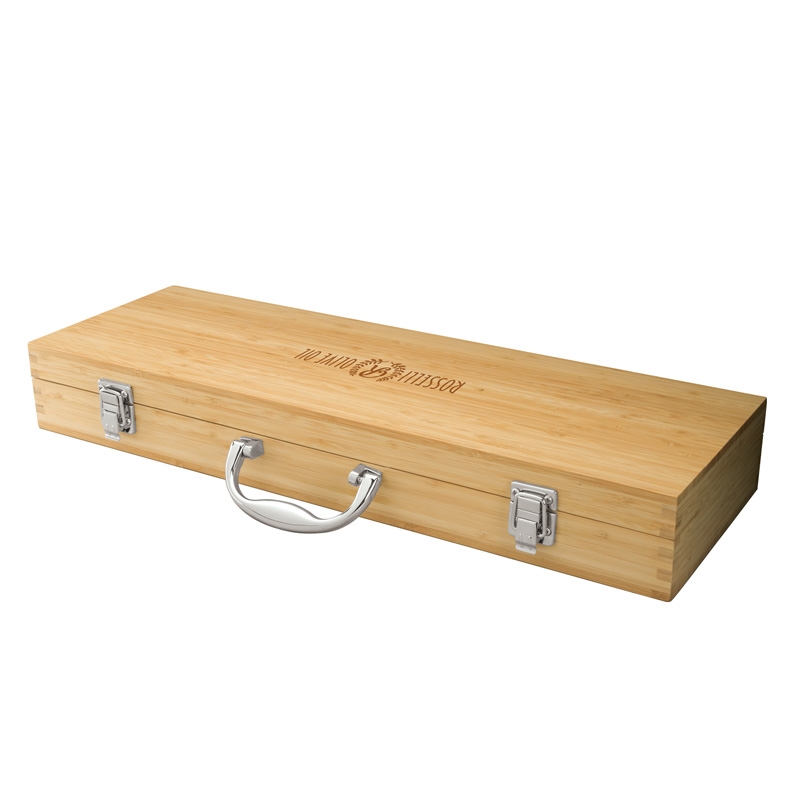 Cleveland 5-Piece Bamboo BBQ Set 11