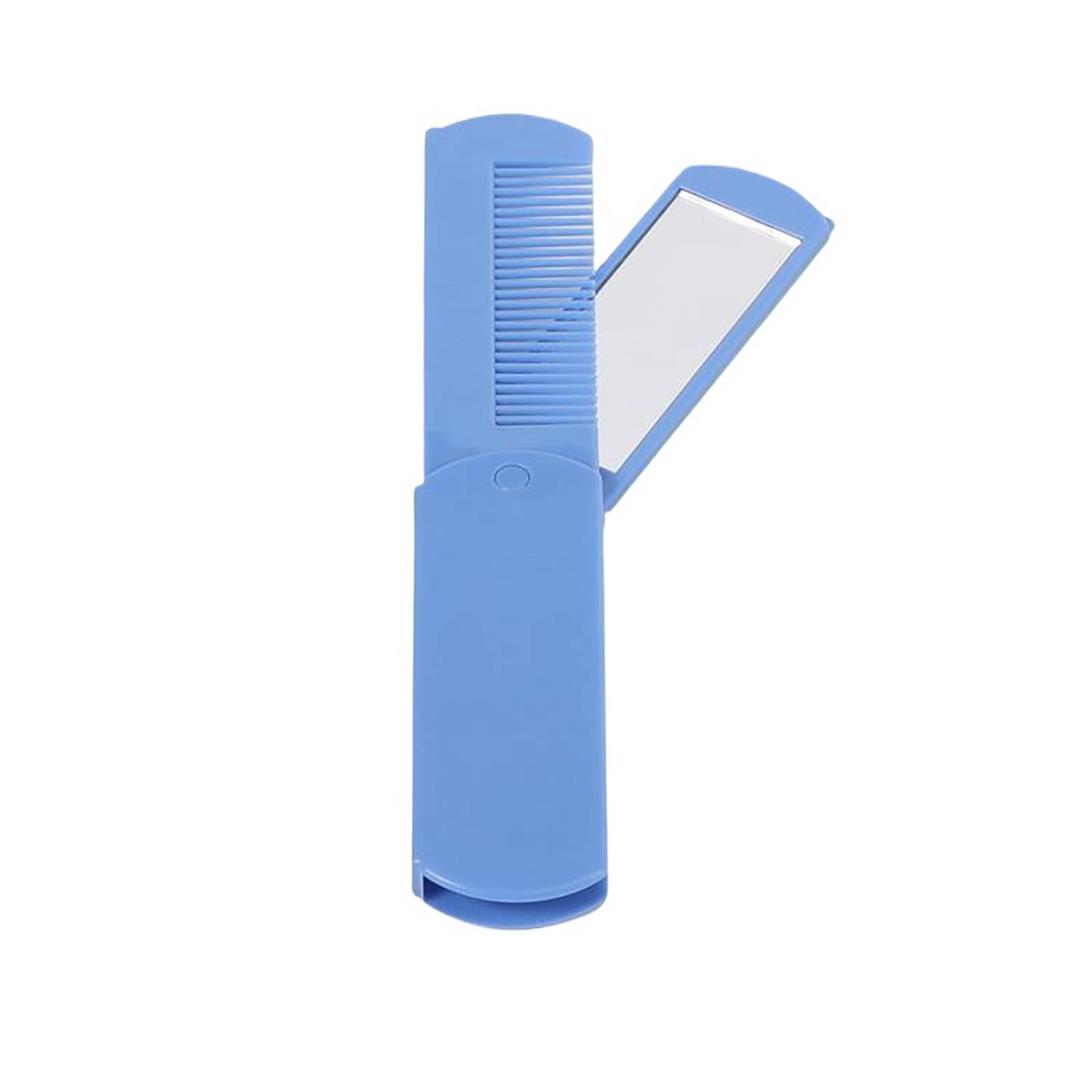 2-in-1 Foldable Mirror & Comb 2
