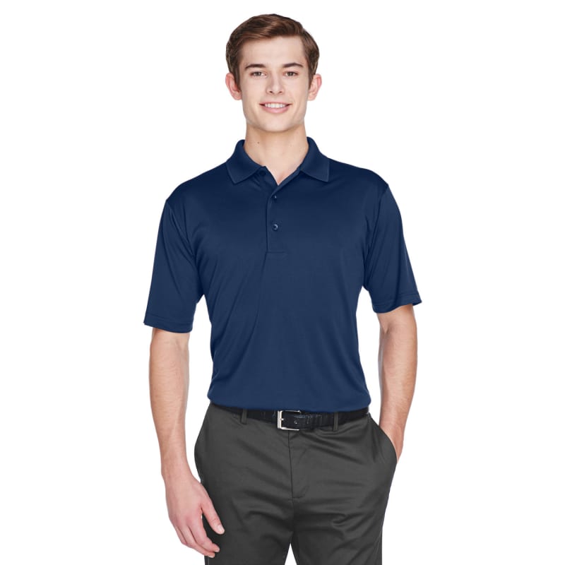 UltraClub Men's Cool & Dry 8-Star Elite Performance Interlock Polo 2