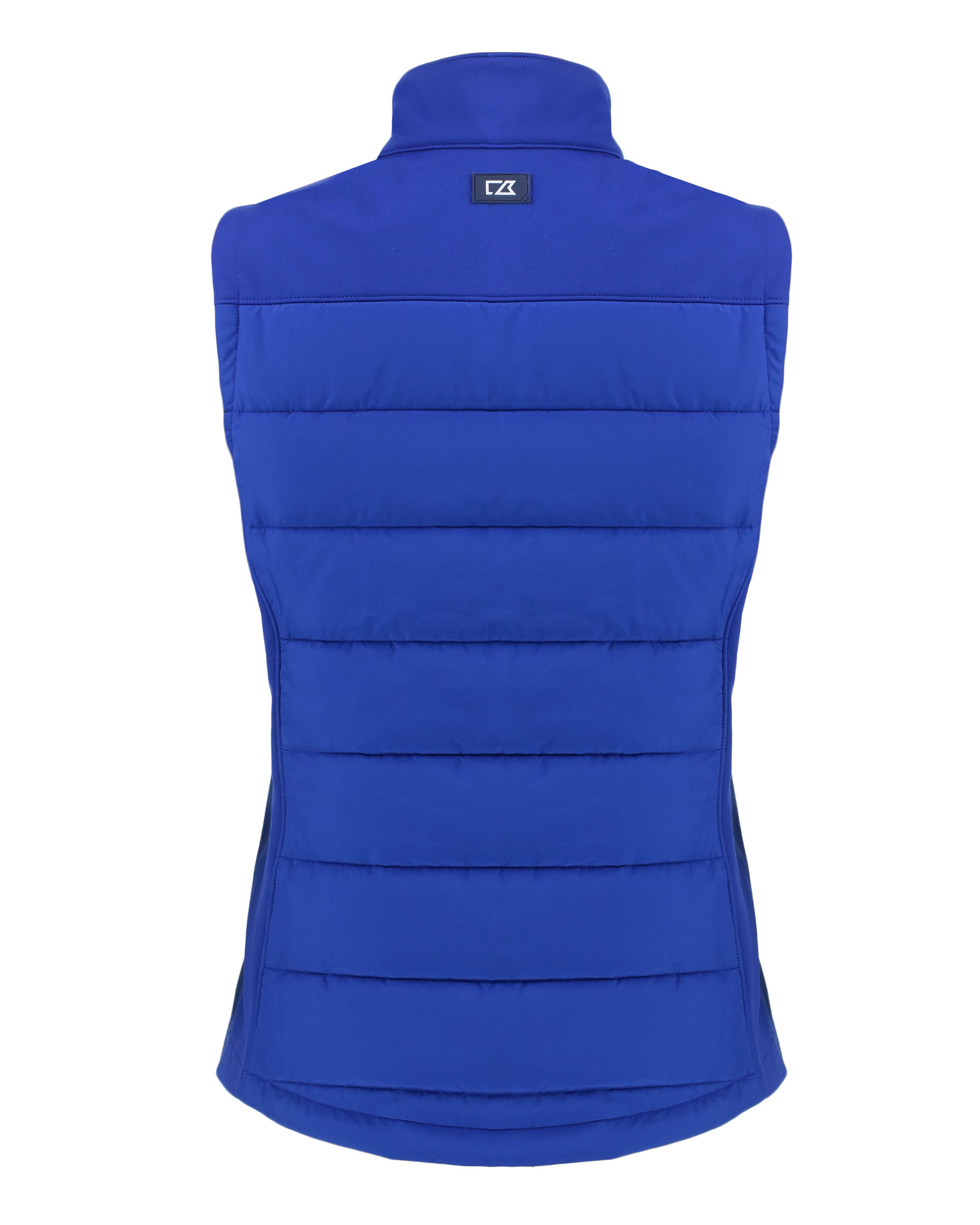 Cutter & Buck Evoke Recycled Honeycomb Fleece Womens Hybrid Full Zip Vest 67
