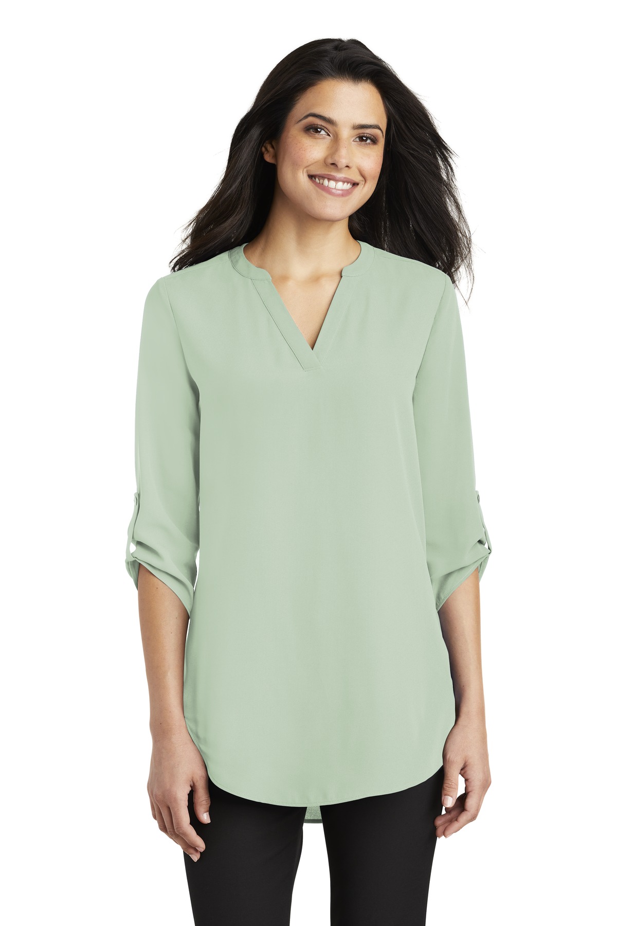 Port Authority Women's 3/4-Sleeve Tunic Blouse. LW701 46