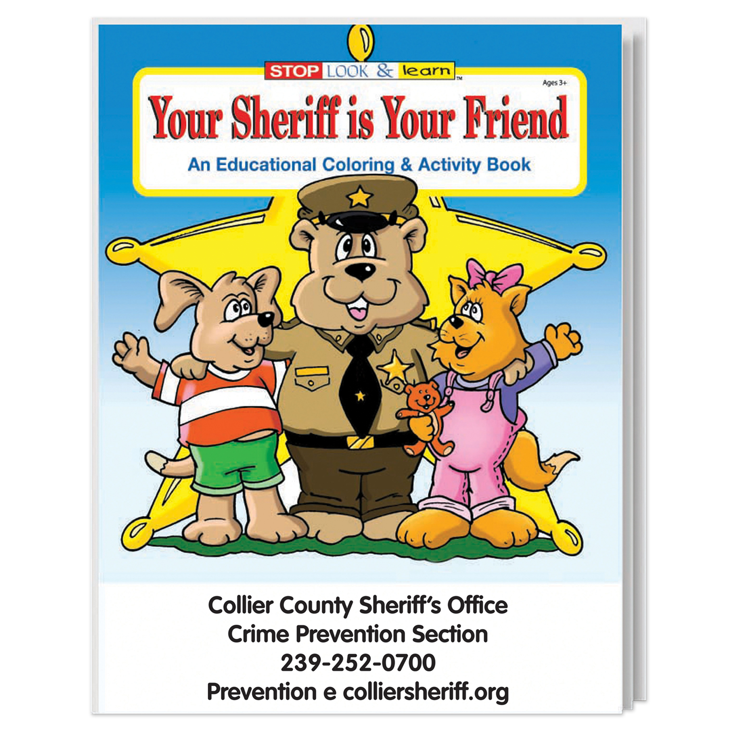 Your Sheriff is Your Friend Coloring Book