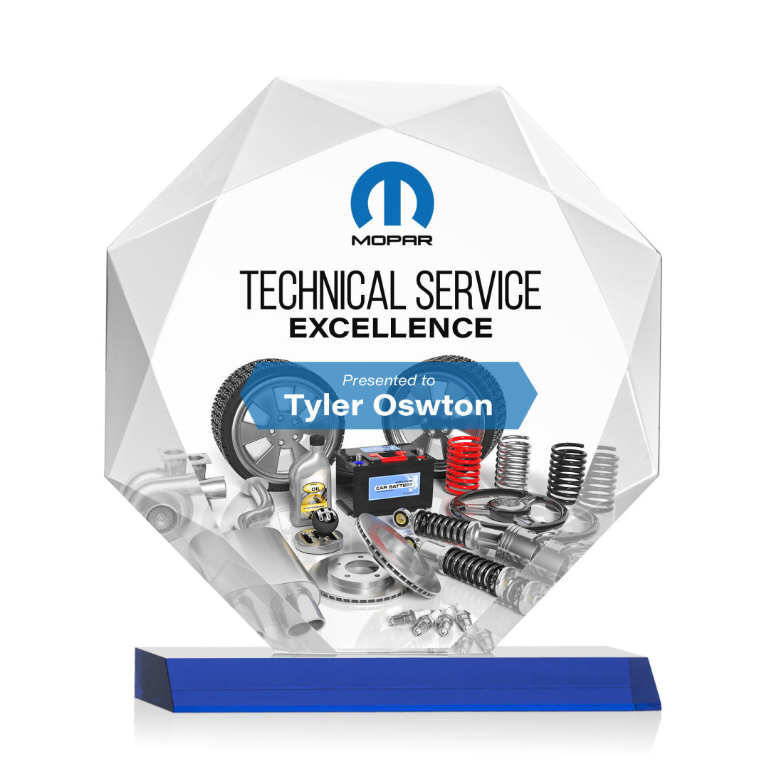 Kitchener VividPrint™ Award - Blue 20