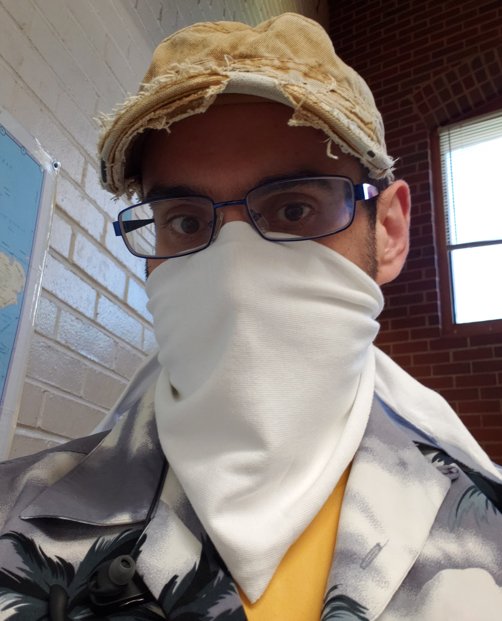 Diamond TShirt Bandanna Mask 11