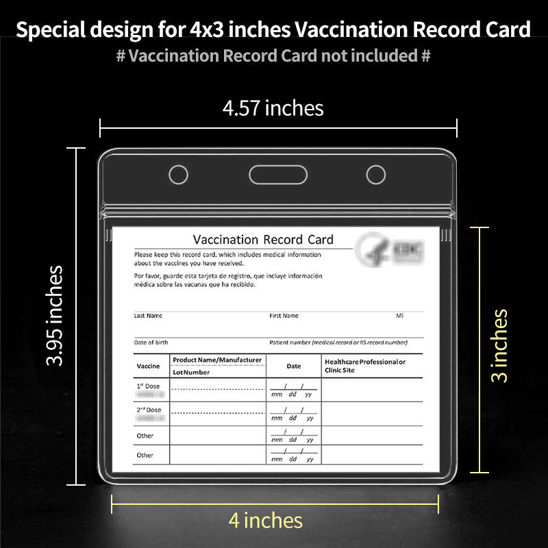 Small Vaccination Card Holder 7