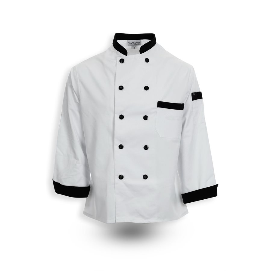 Black Trim Chef Coat 2