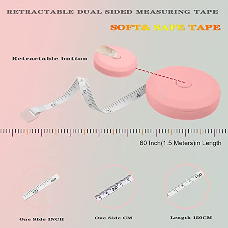 Mini Soft Automatic Retractable Tape Measure 4