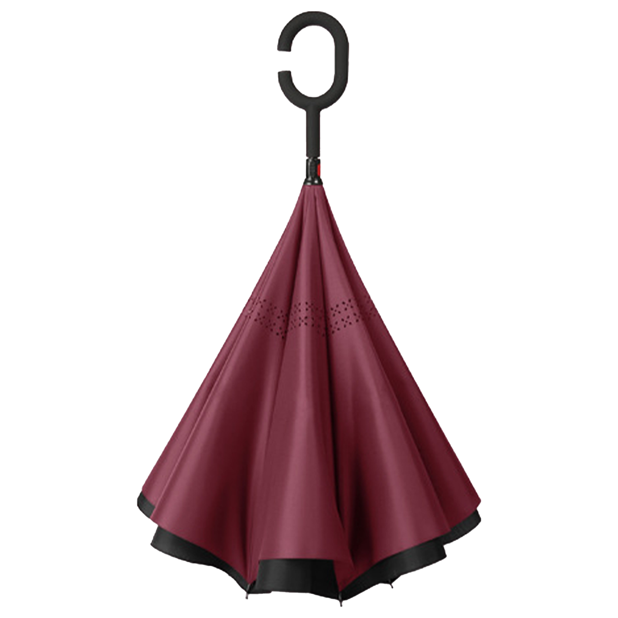 Impact Cloth No Need To Hold Double-Layer Manual Umbrella 11