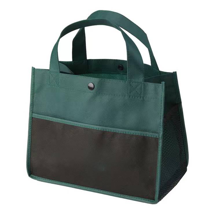 Mini Snap Non-Woven Lunch Tote Bag 4