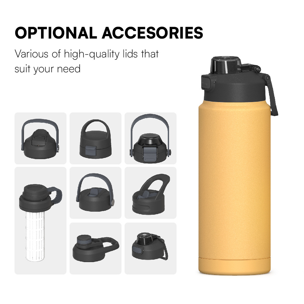 22oz/25oz/32oz Stainless Steel Vacuum Insulated Bottle, custom water bottle with logo imprint 3