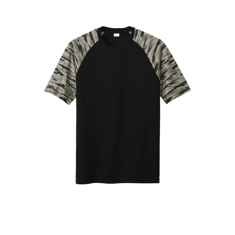 Sport-Tek Drift Camo Colorblock Tee 19