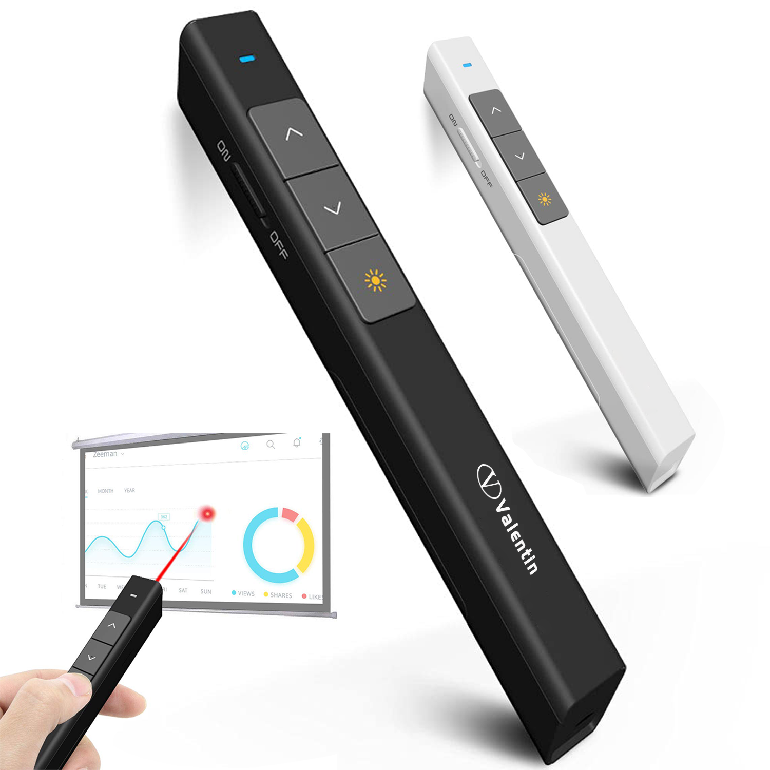 Red Laser Pointer Presentation Clicker 2