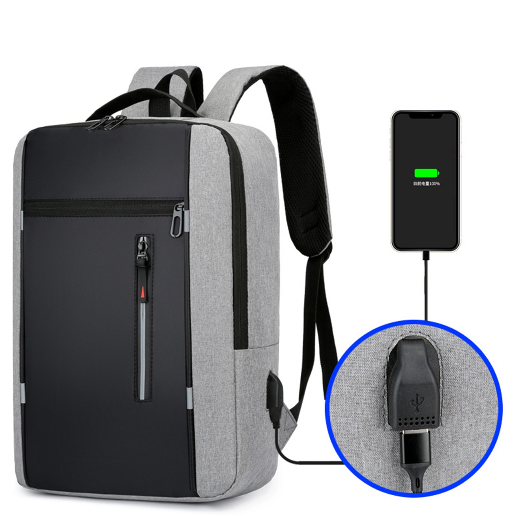 Laptop Backpack Usb Charging Port 2