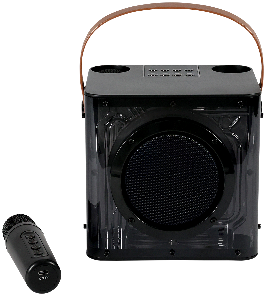 15W Karaoke Wireless Speaker with 2 Mics 65