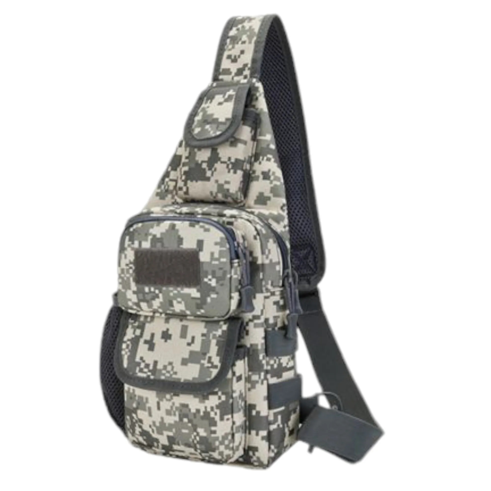 14.9" x 1.9" x 7.1" Outdoor Camouflage Tactical Chest Bag 6
