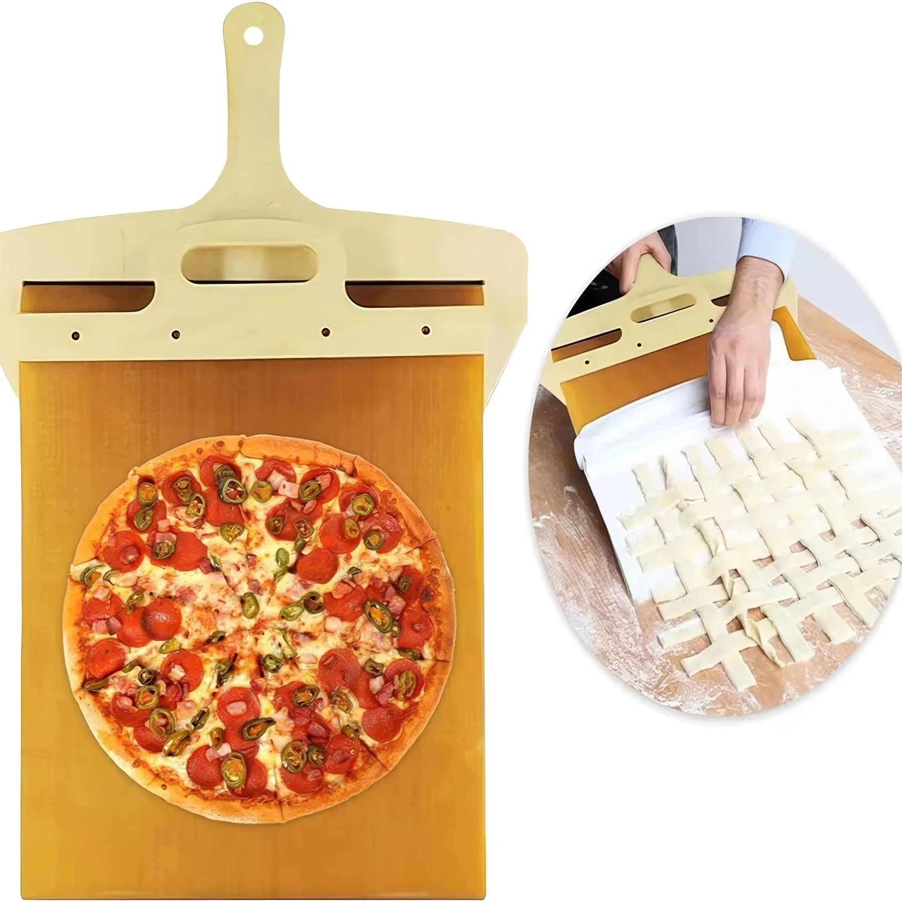 Sliding Pizza Peel 4