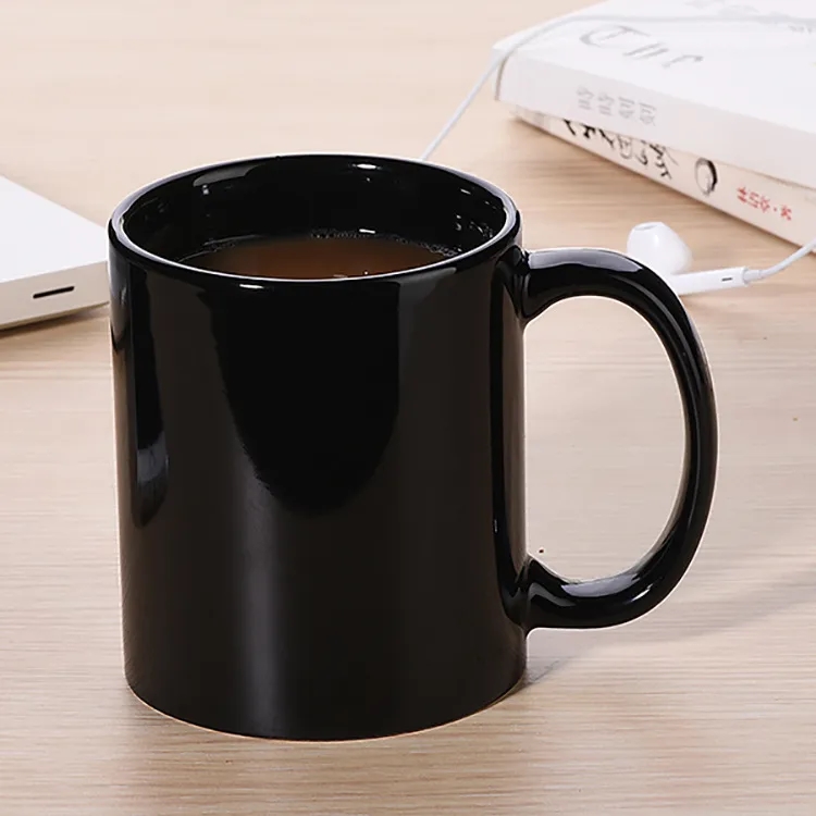 Black C-Handle Mug 11 oz 5