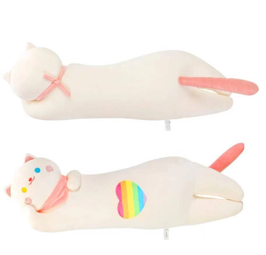 Long Cat Plush Kawaii Body Pillow Cute Stuffed Animals Soft 11