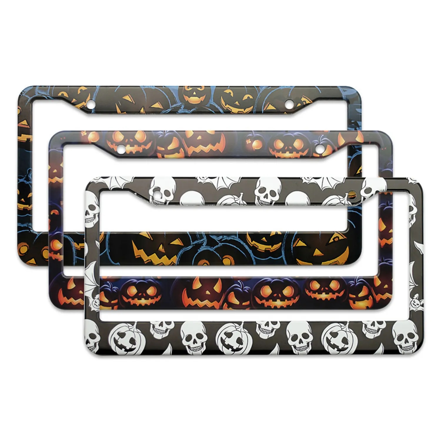 Full Color ABS Plastic License Plate Frame 3