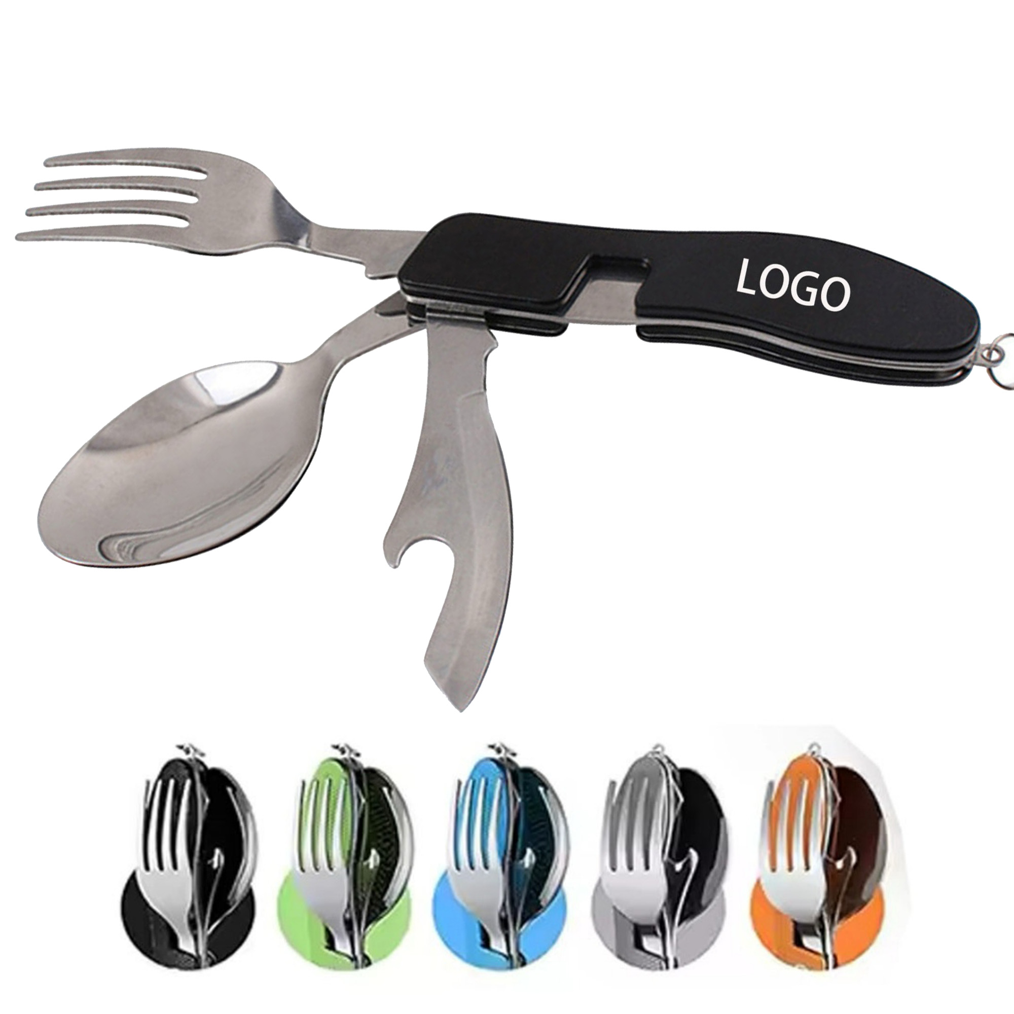 Portable 3-in-1 Travel Utensil Set 7