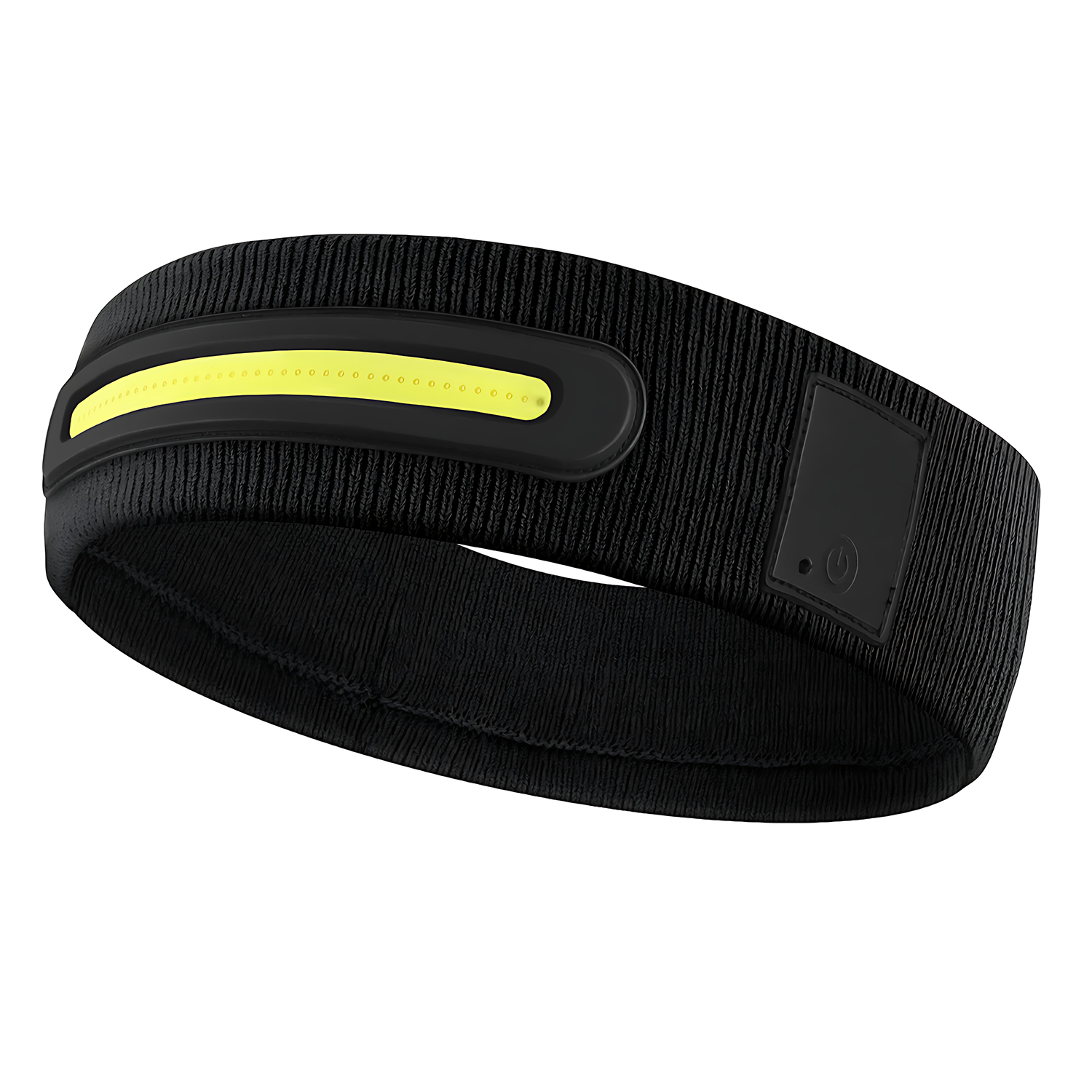 USB Rechargeable LED Knitted Headlamp Headband w/ 3 Modes 4