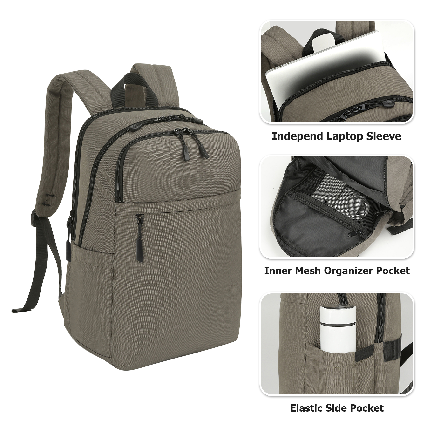 Versatile 15.6 Inch Laptop Backpack 12