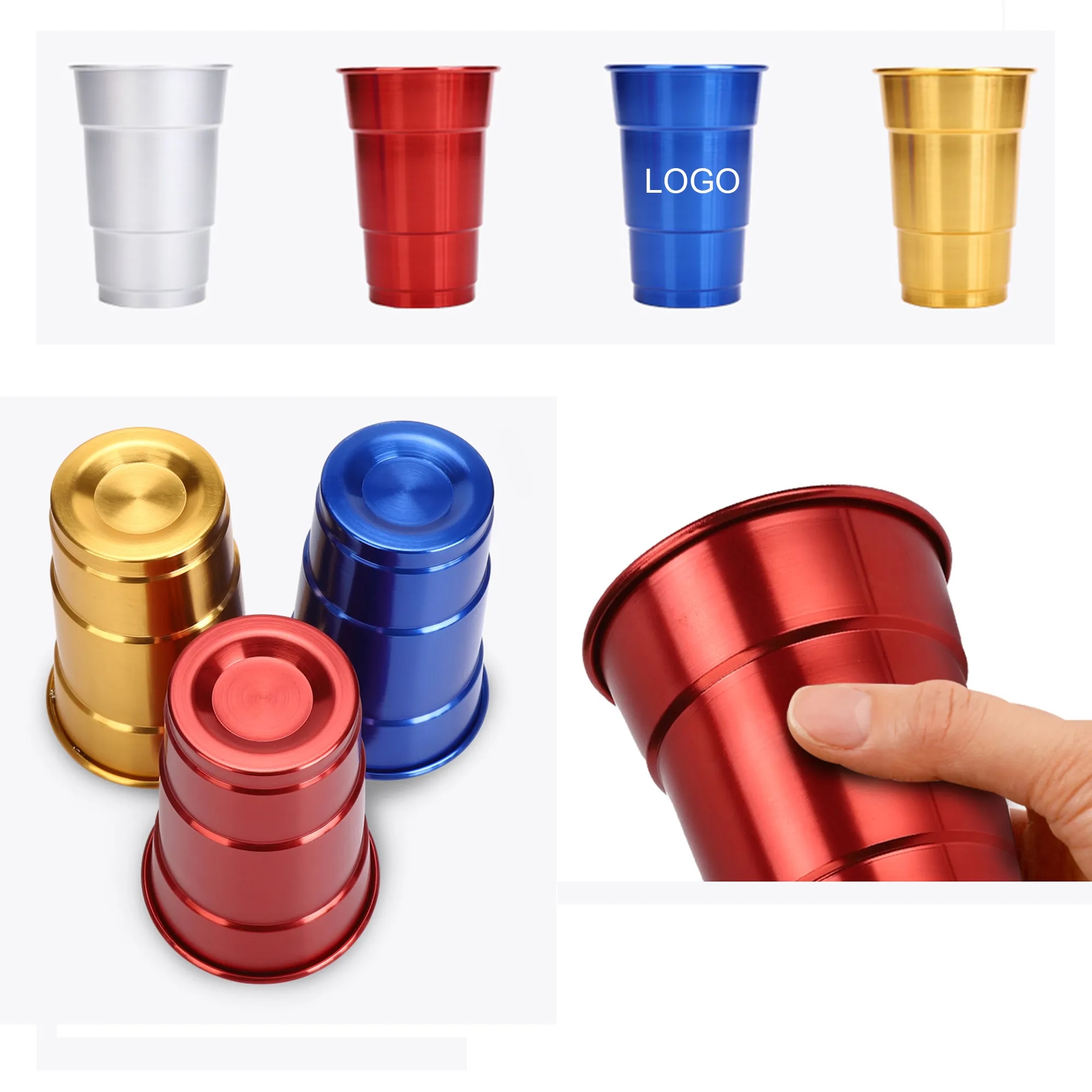 10oz Aluminum Cup 1