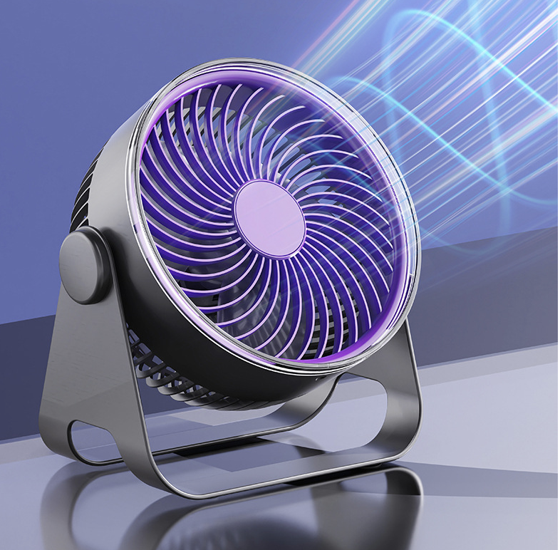 Rechargeable Wireless Table USB Fan 10