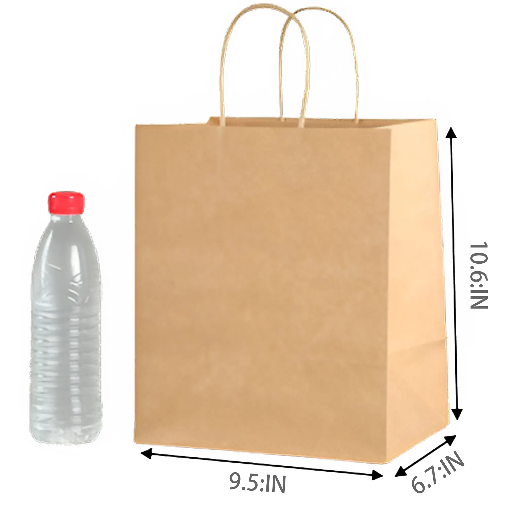 Kraft Paper Gift Handbags 2