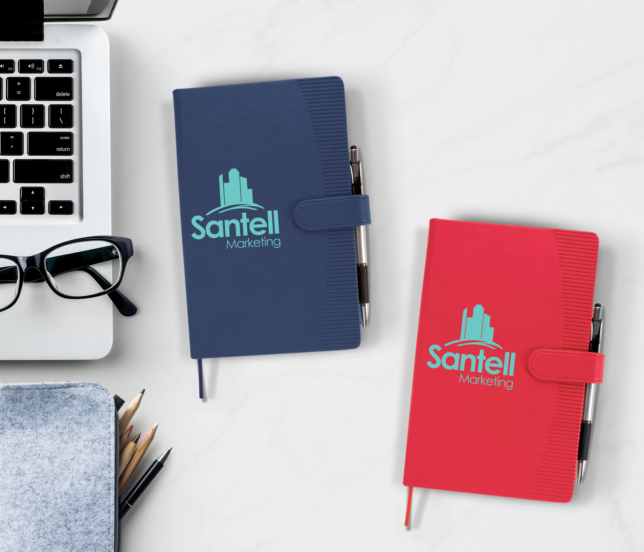 Good Value™ Striped Edge Journal 14