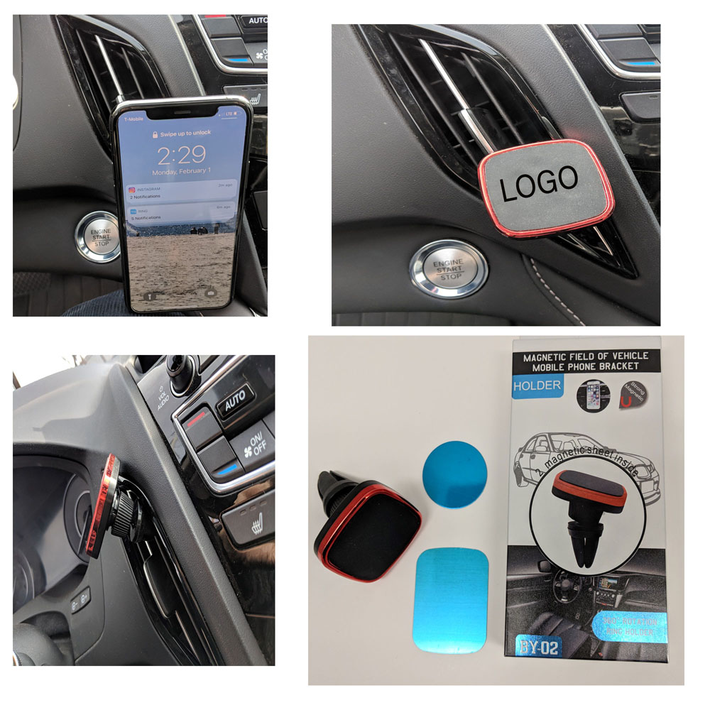 Magnetic Car Vent Phone Bracket 2