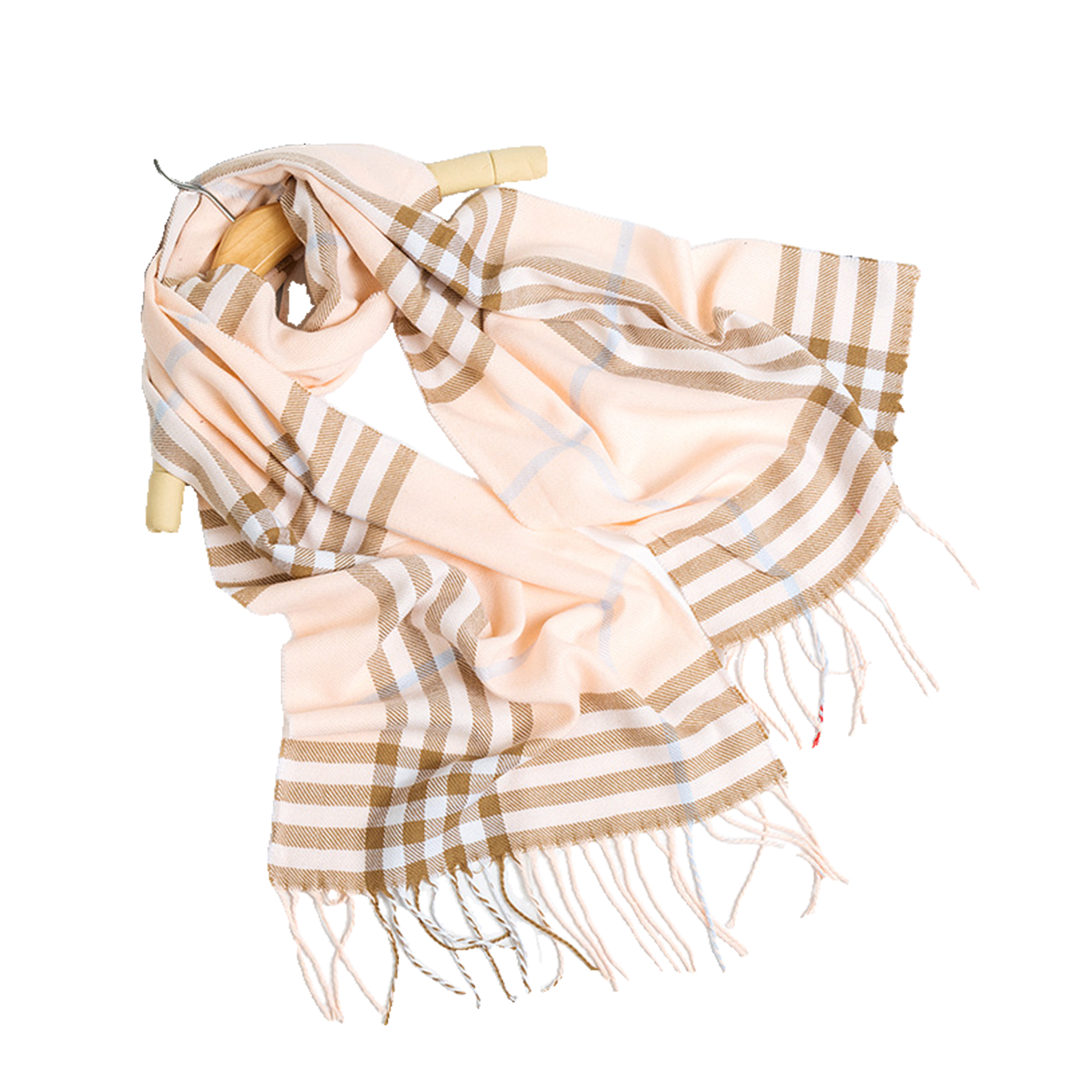 Fashionable British-Style Plaid Men's Cashmere-Like Scarf 6