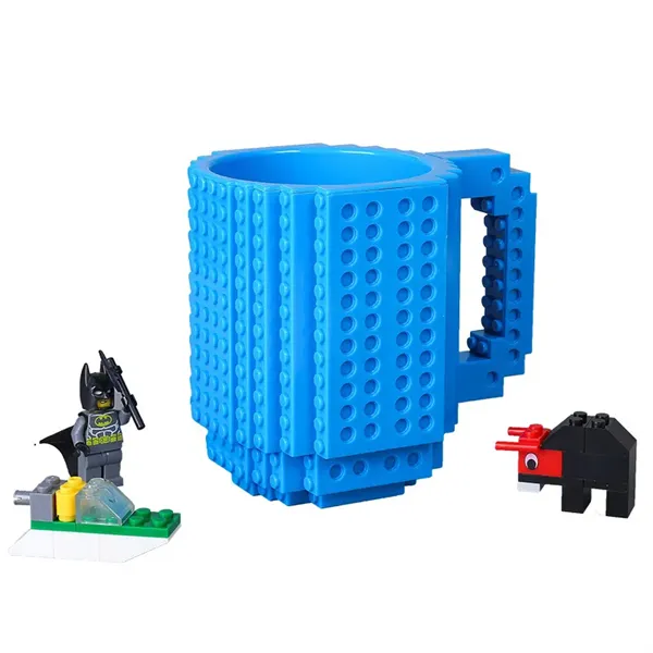 Creative DIY Building Block Mug