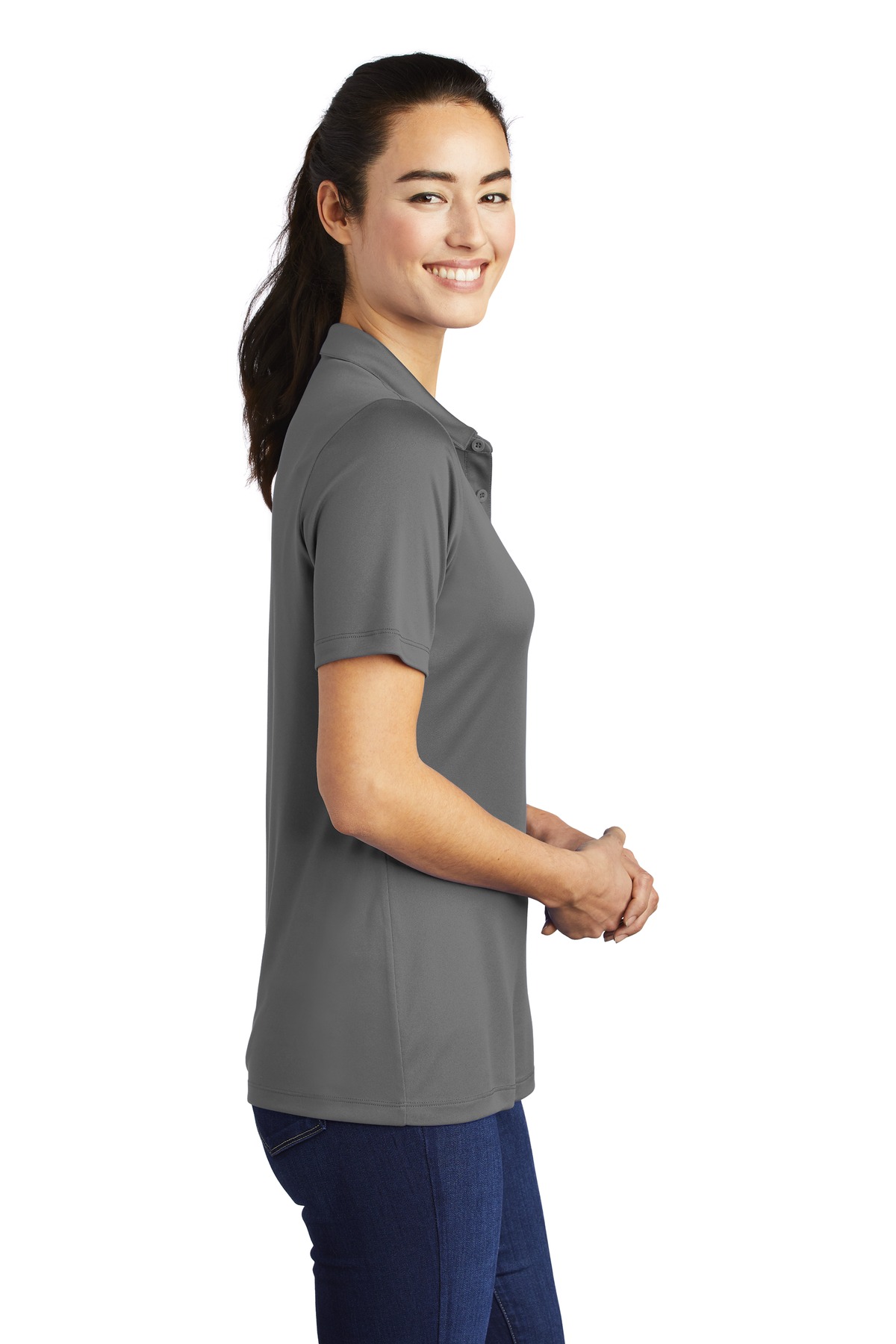 Sport-Tek® Women's Posi-UV Pro Polo 12
