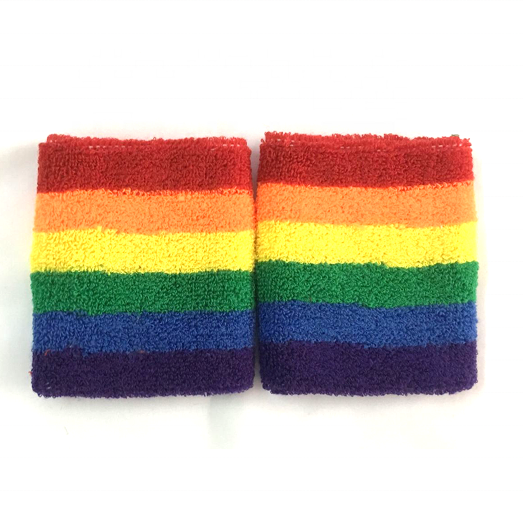 Stripes Rainbow Wrist Band 4