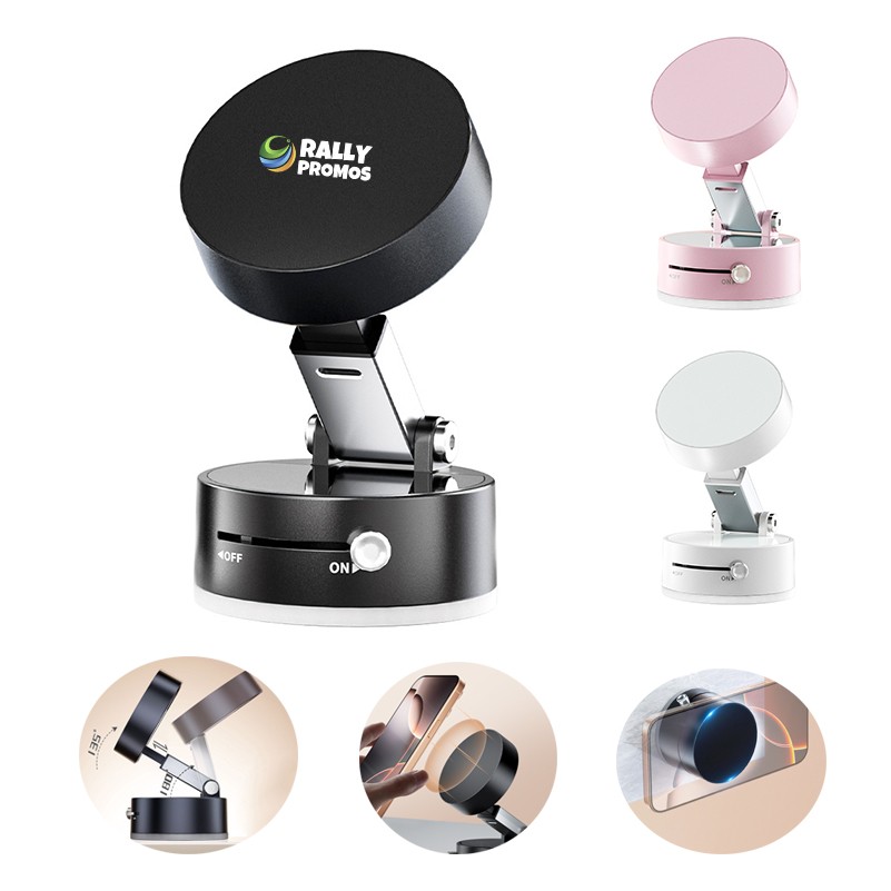 Foldable Vacuum Magnetic Phone Holder 3