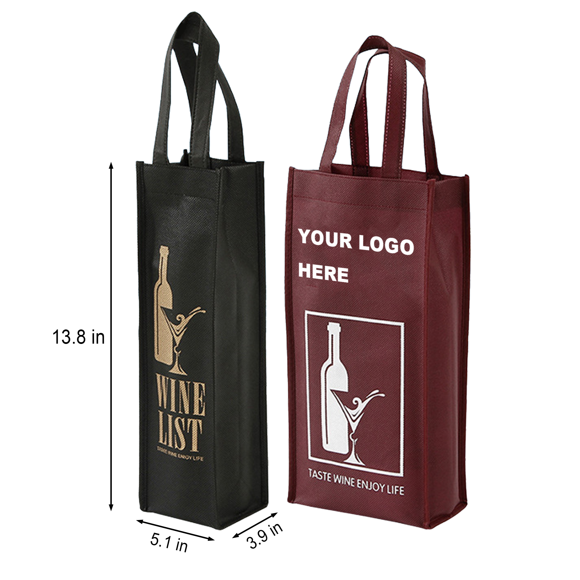 Wine Gift Bag with Handles 2