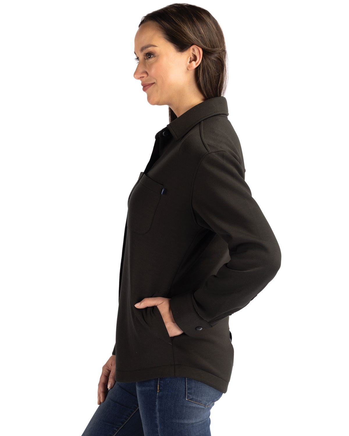Roam Eco Recycled Womens Shirt Jacket