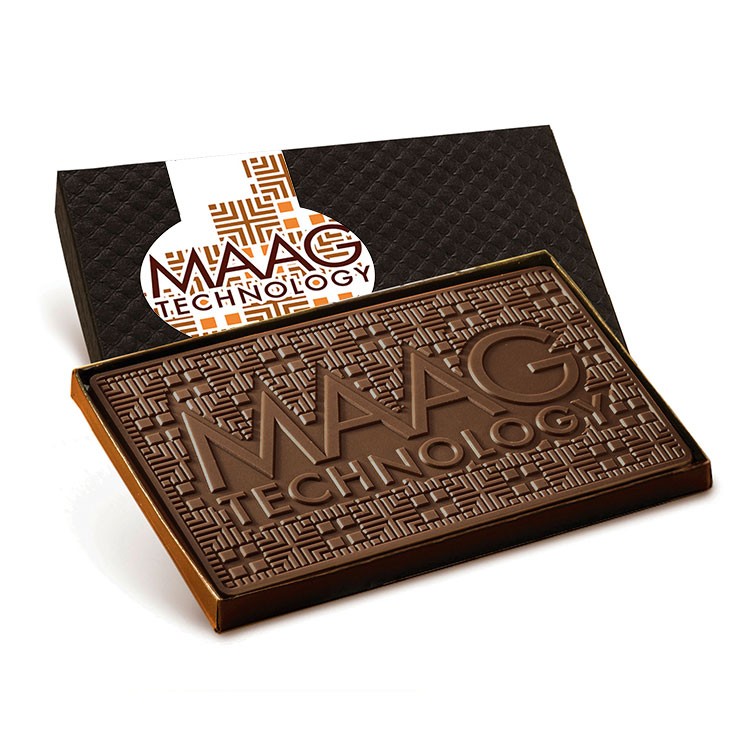 3oz. Chocolate Bar with 4"x6" Gift Box 6