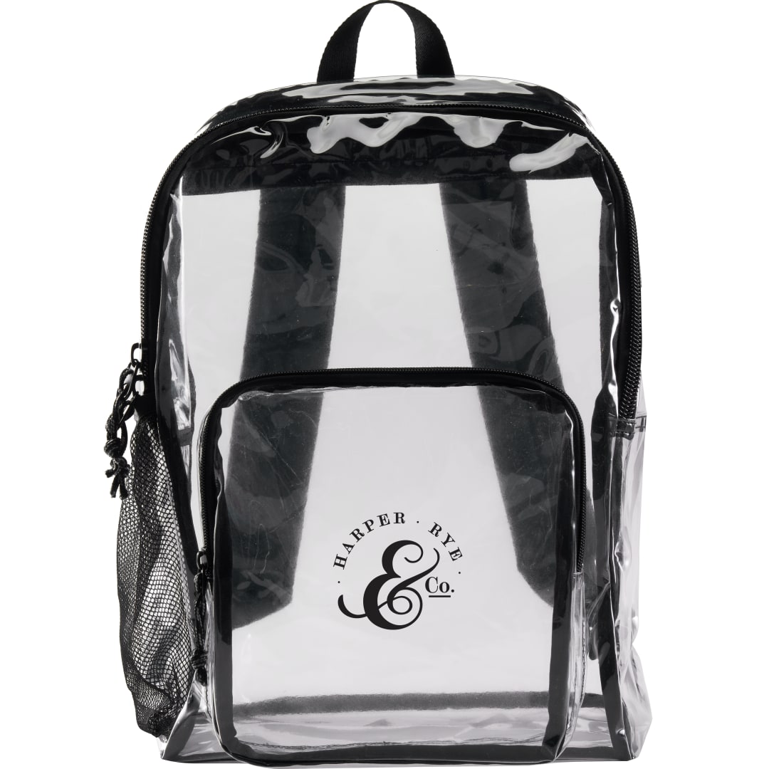 Lucent Deluxe Clear PVC Backpack 18