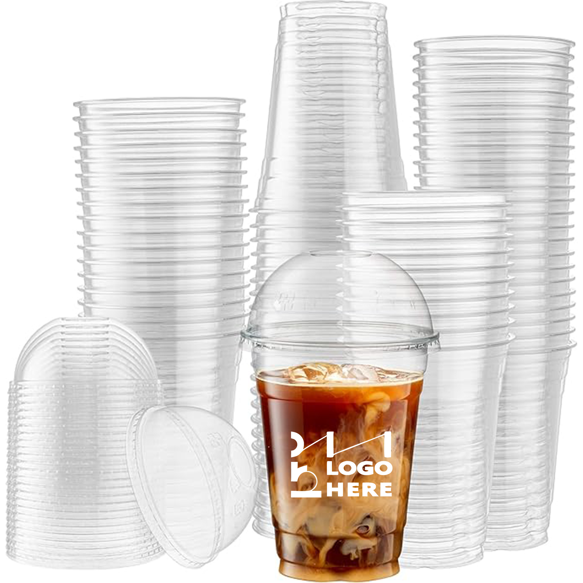16oz Disposable Clear Plastic Cold Beverage Cup 2