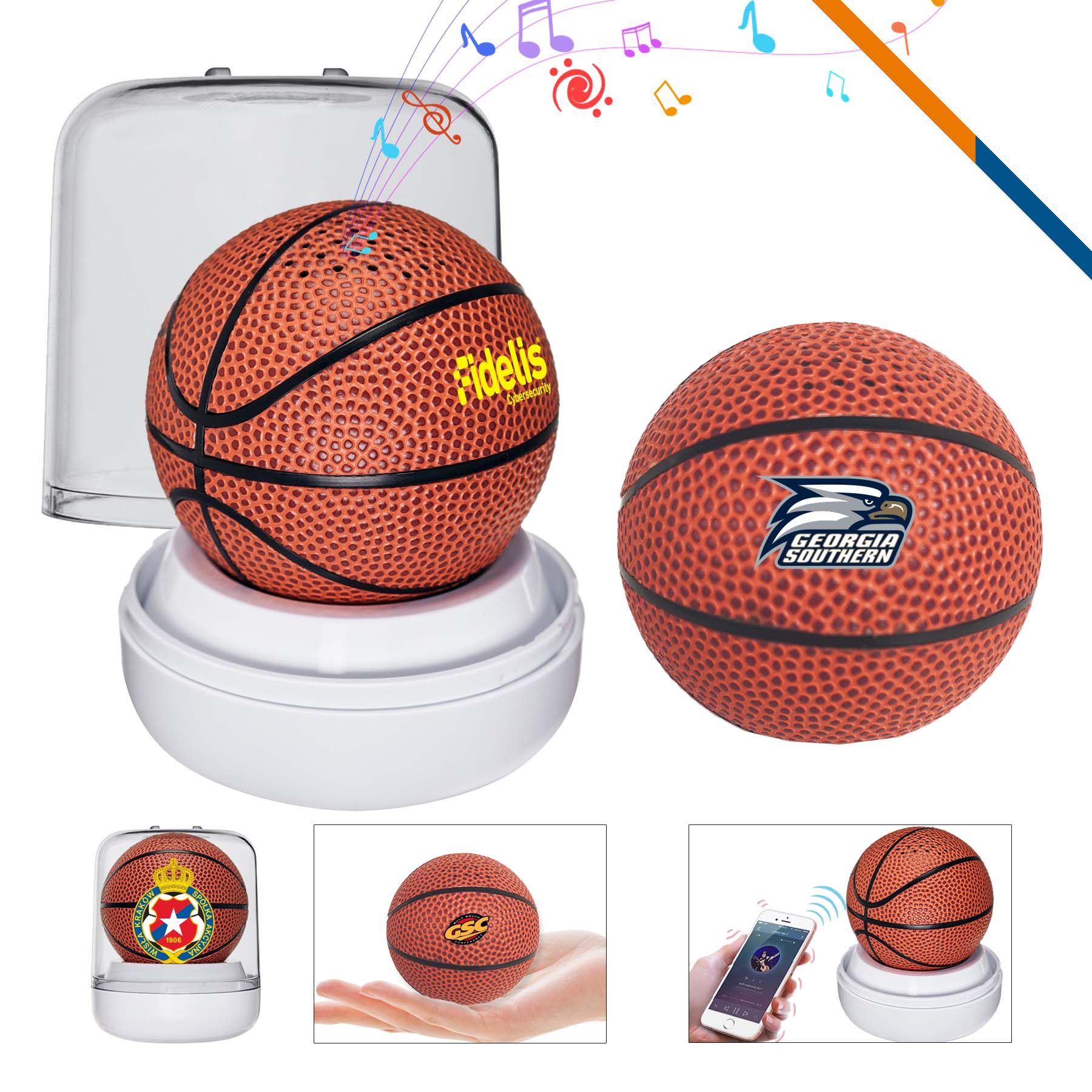 Kloaw Basketball Bluetooth Speaker 2