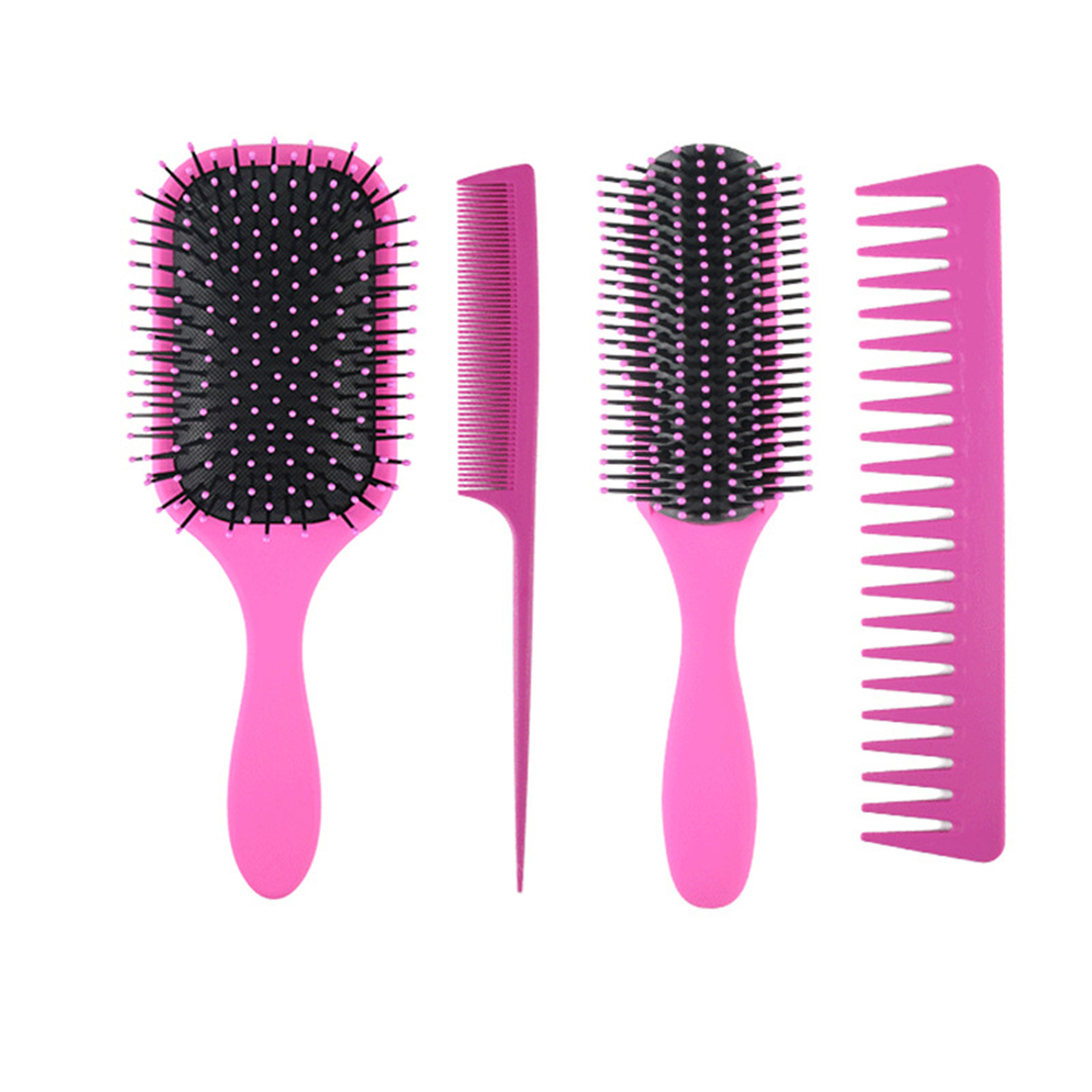 Women's Hair Brush Set - 4 Pack 3