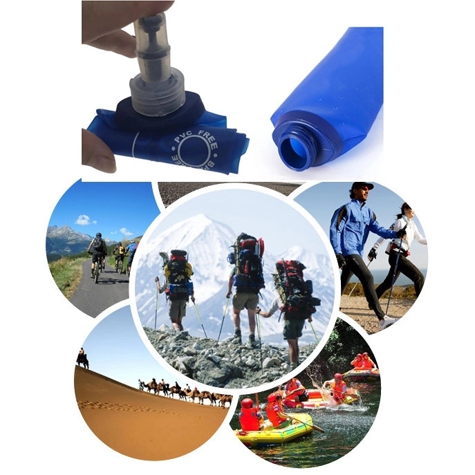17Oz Foldable Outdoor Sports Soft Water Bottle 4