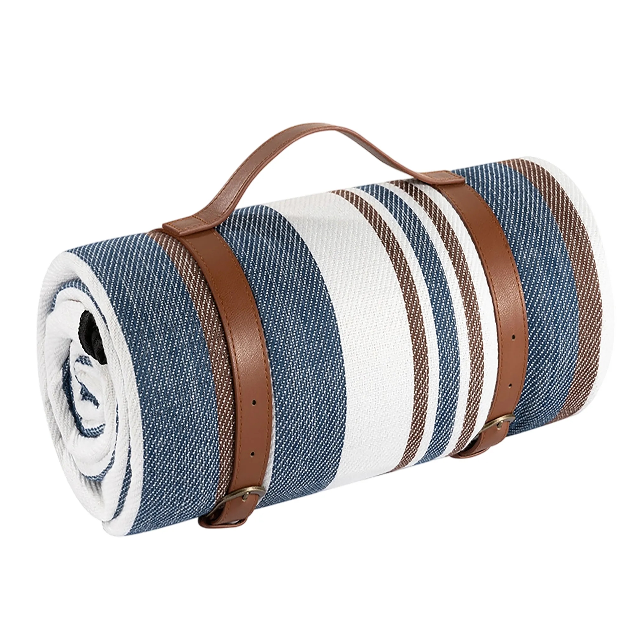 MOQ 50 Leather Handle Picnic Blanket 29