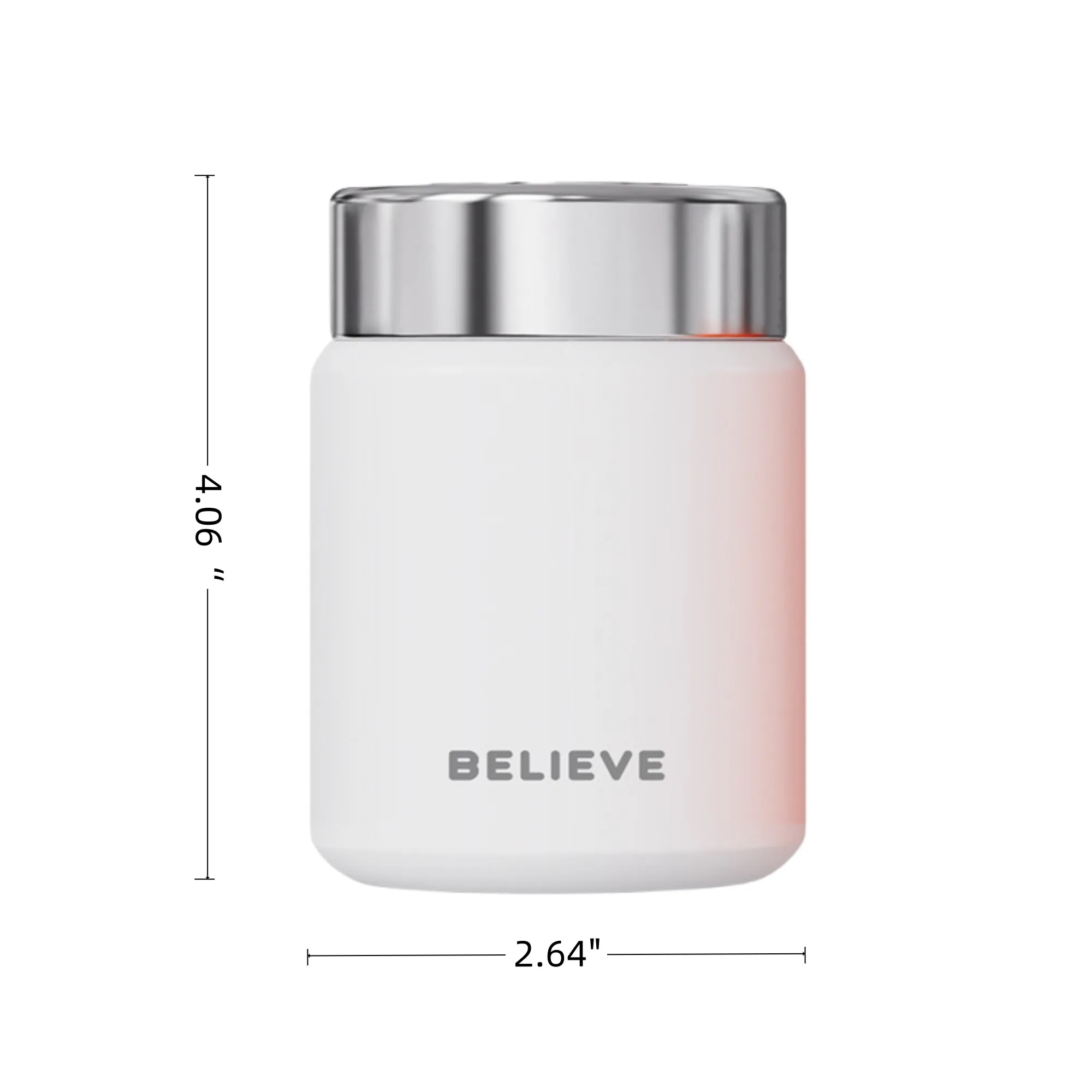 6oz 316 Stainless Steel Vacuum Insulated Water Bottle, custom water bottle with logo imprint 7