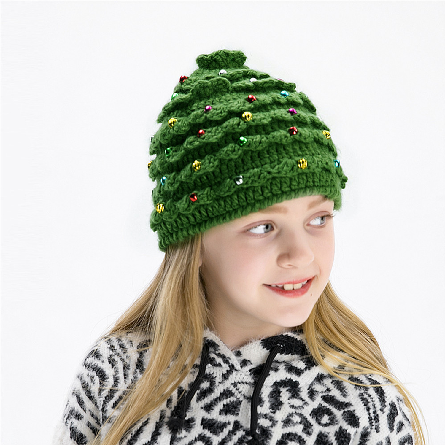 Custom Unique Christmas Tree Star Hat 3