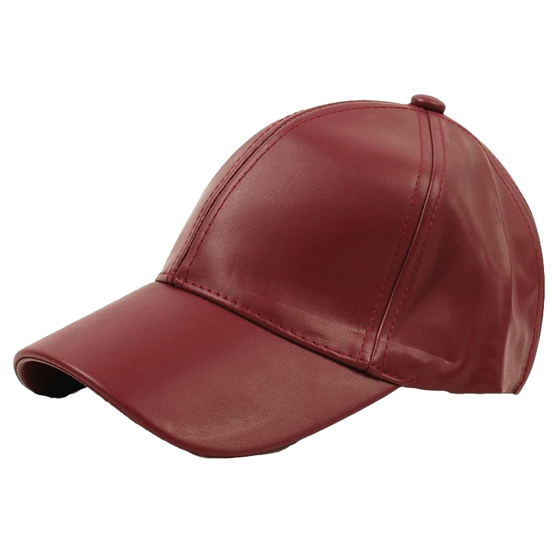 Leather Baseball Cap 4