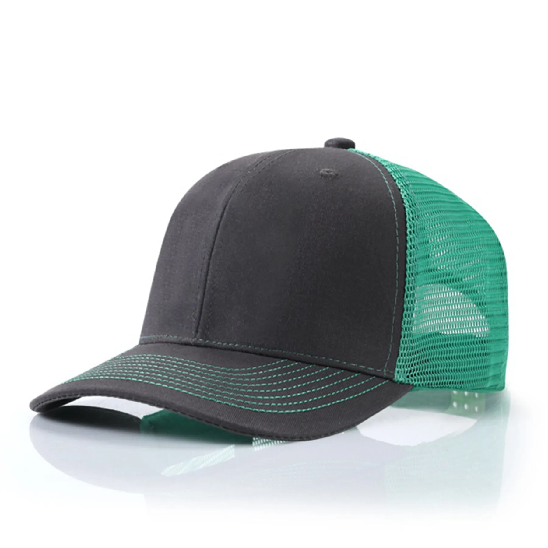 Trucker Snapback Cap with Mesh 11