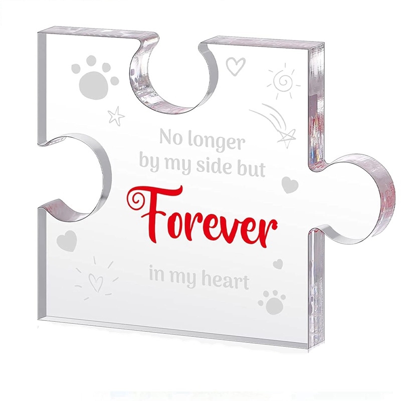 Acrylic Puzzle-Shaped Plaque 4